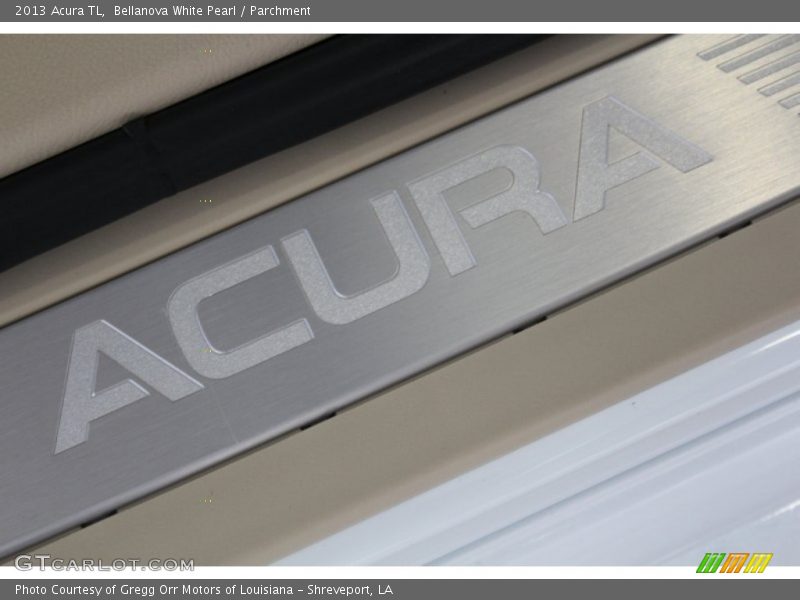 Bellanova White Pearl / Parchment 2013 Acura TL