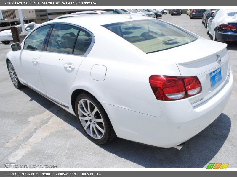 Starfire White Pearl / Cashmere 2007 Lexus GS 350