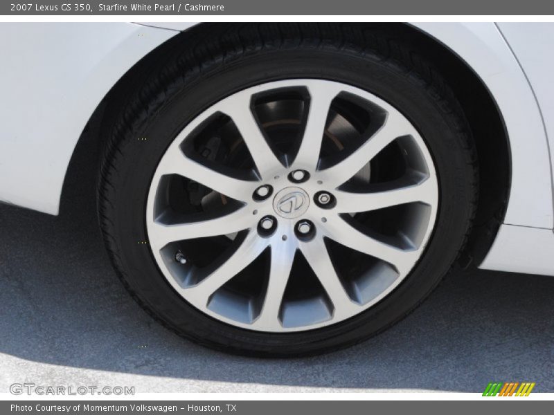 Starfire White Pearl / Cashmere 2007 Lexus GS 350