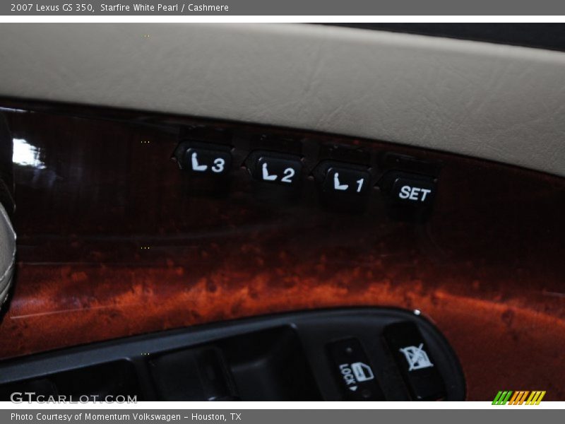 Starfire White Pearl / Cashmere 2007 Lexus GS 350