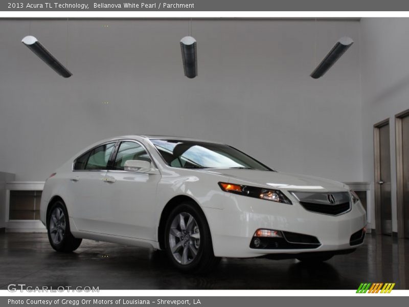 Bellanova White Pearl / Parchment 2013 Acura TL Technology