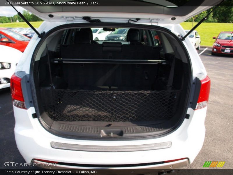 Snow White Pearl / Black 2012 Kia Sorento SX V6 AWD