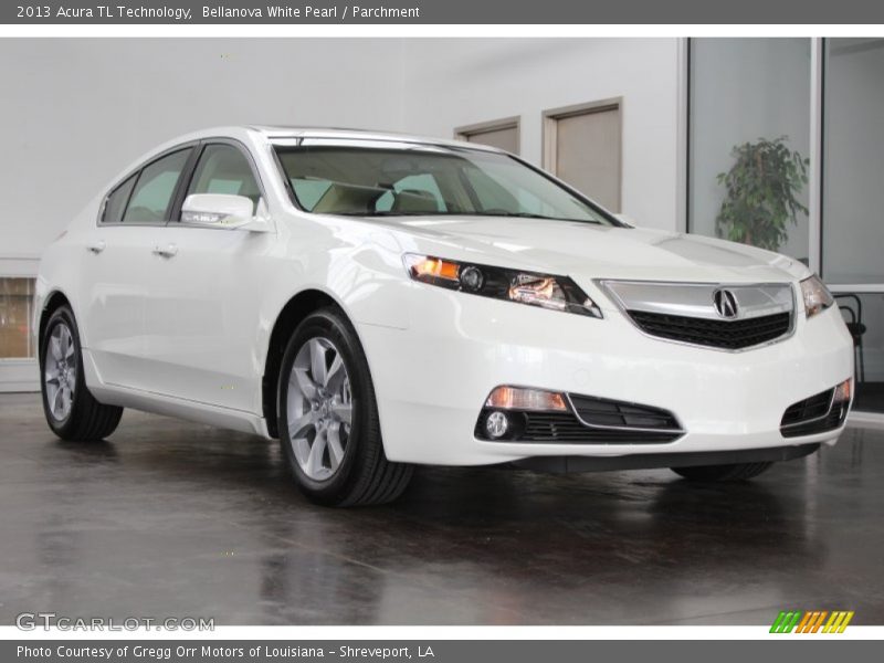 Bellanova White Pearl / Parchment 2013 Acura TL Technology