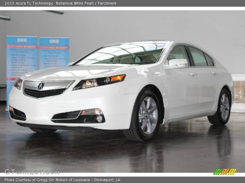 Bellanova White Pearl / Parchment 2013 Acura TL Technology