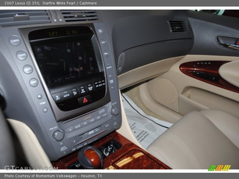 Starfire White Pearl / Cashmere 2007 Lexus GS 350