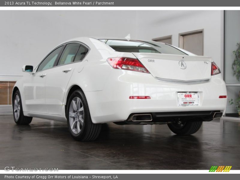 Bellanova White Pearl / Parchment 2013 Acura TL Technology