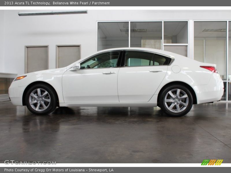 Bellanova White Pearl / Parchment 2013 Acura TL Technology