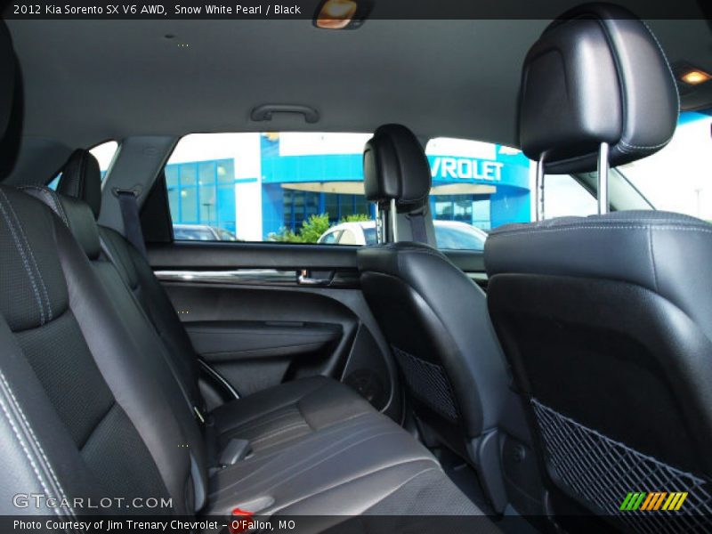 Snow White Pearl / Black 2012 Kia Sorento SX V6 AWD