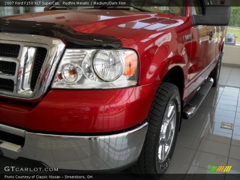 Redfire Metallic / Medium/Dark Flint 2007 Ford F150 XLT SuperCab