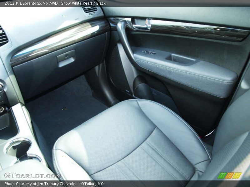 Snow White Pearl / Black 2012 Kia Sorento SX V6 AWD