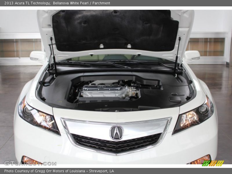 Bellanova White Pearl / Parchment 2013 Acura TL Technology