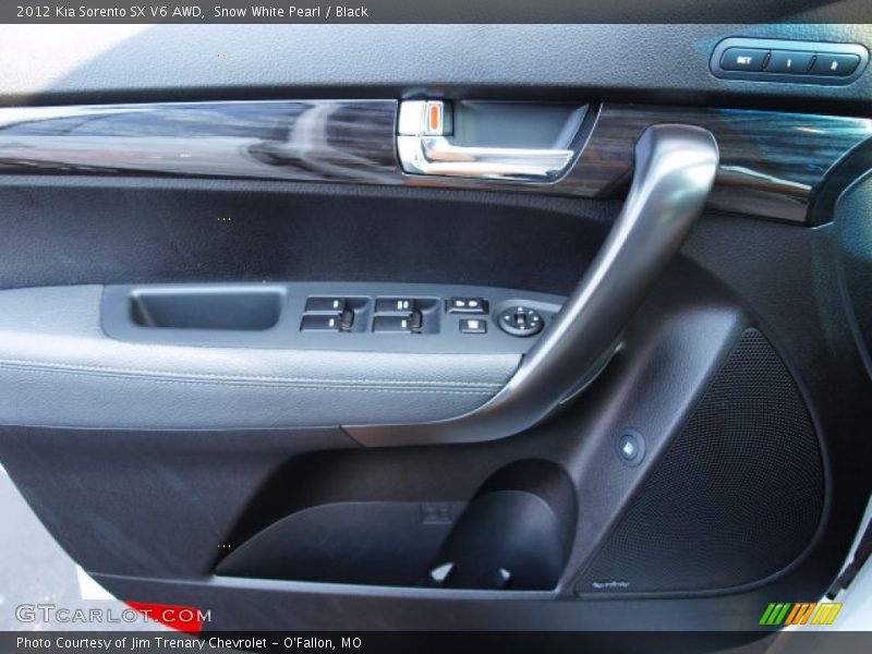Snow White Pearl / Black 2012 Kia Sorento SX V6 AWD