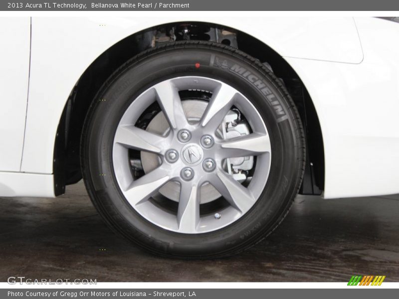 Bellanova White Pearl / Parchment 2013 Acura TL Technology