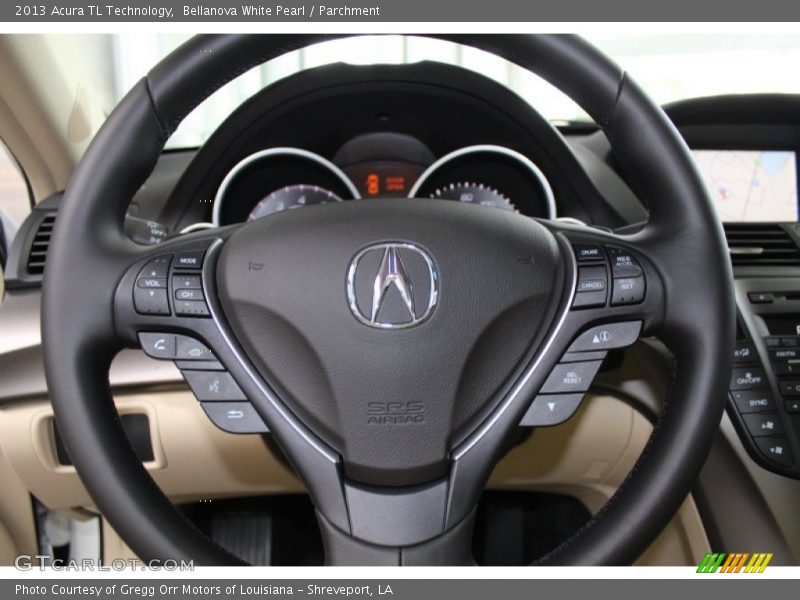 Bellanova White Pearl / Parchment 2013 Acura TL Technology
