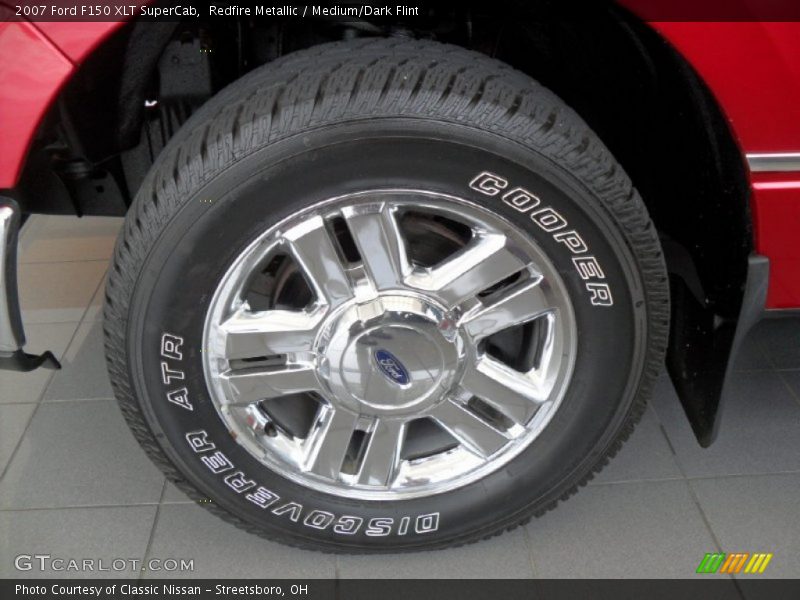 Redfire Metallic / Medium/Dark Flint 2007 Ford F150 XLT SuperCab