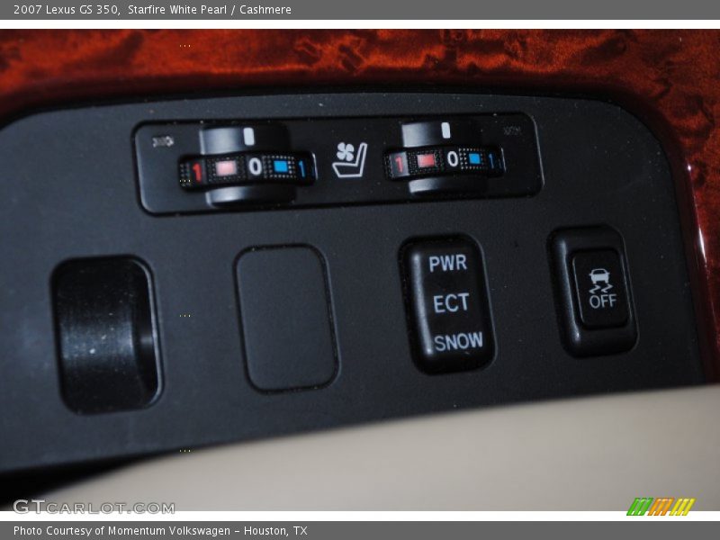 Starfire White Pearl / Cashmere 2007 Lexus GS 350