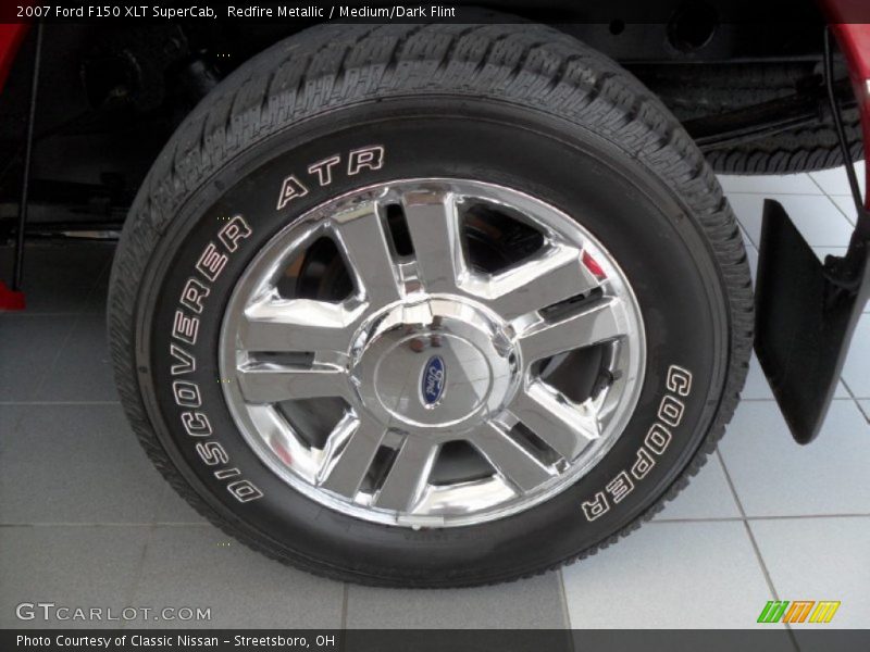 Redfire Metallic / Medium/Dark Flint 2007 Ford F150 XLT SuperCab