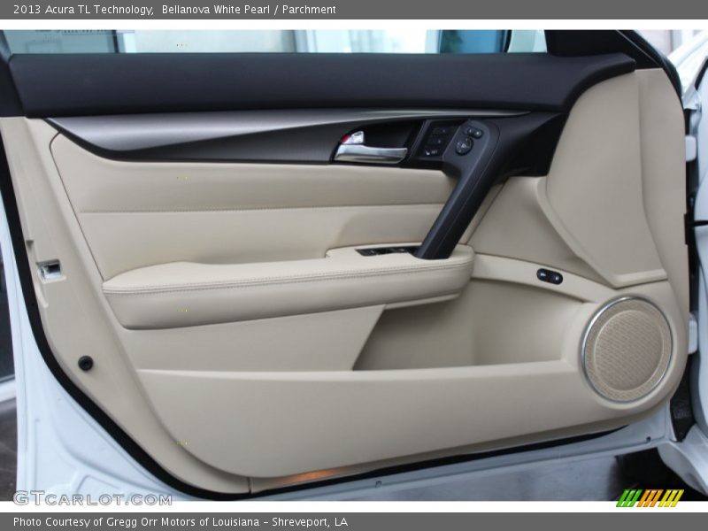Bellanova White Pearl / Parchment 2013 Acura TL Technology