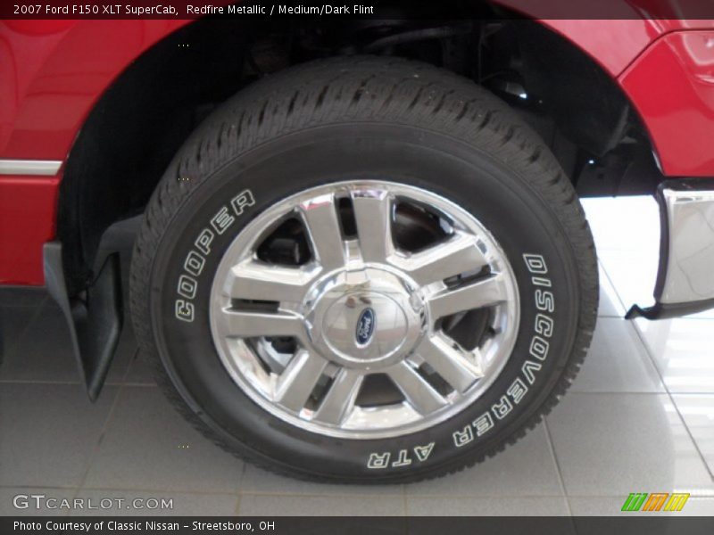 Redfire Metallic / Medium/Dark Flint 2007 Ford F150 XLT SuperCab