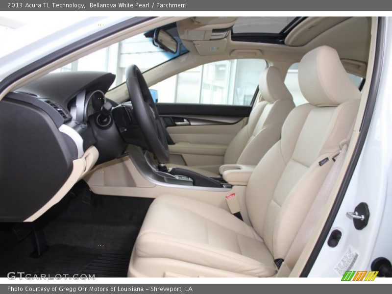 Bellanova White Pearl / Parchment 2013 Acura TL Technology