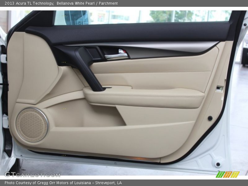 Bellanova White Pearl / Parchment 2013 Acura TL Technology