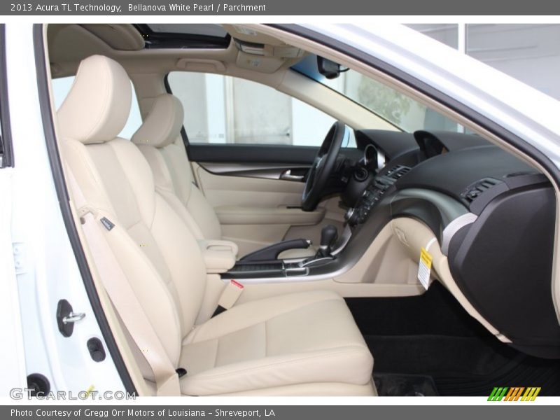 Bellanova White Pearl / Parchment 2013 Acura TL Technology
