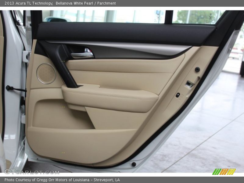 Bellanova White Pearl / Parchment 2013 Acura TL Technology