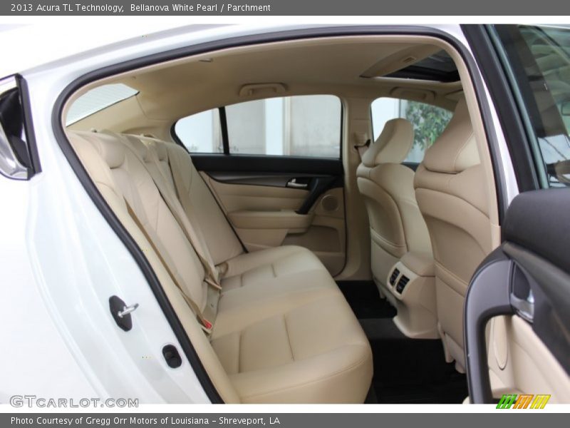 Bellanova White Pearl / Parchment 2013 Acura TL Technology