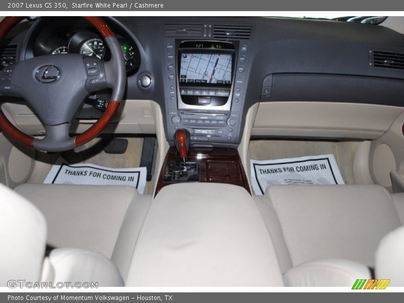 Starfire White Pearl / Cashmere 2007 Lexus GS 350