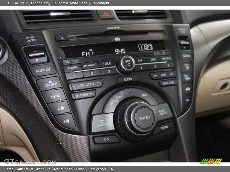 Bellanova White Pearl / Parchment 2013 Acura TL Technology