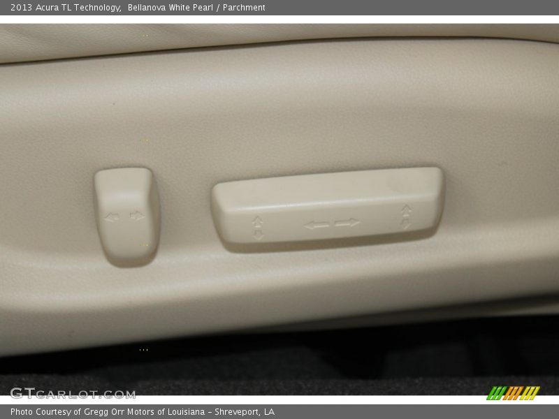 Bellanova White Pearl / Parchment 2013 Acura TL Technology