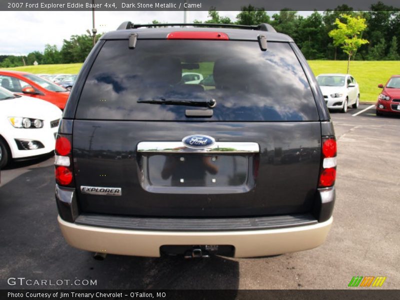 Dark Stone Metallic / Camel 2007 Ford Explorer Eddie Bauer 4x4
