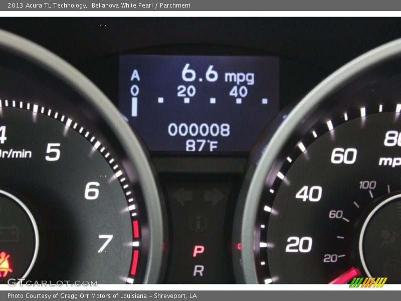 Bellanova White Pearl / Parchment 2013 Acura TL Technology