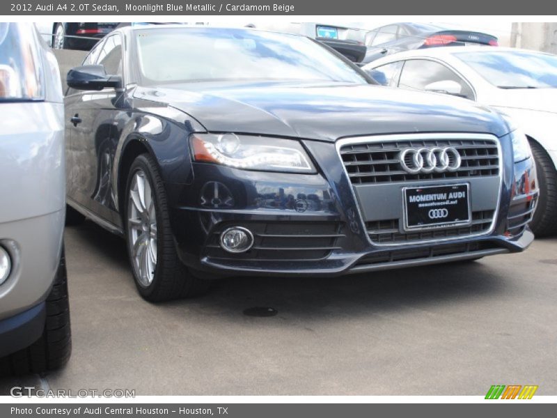 Moonlight Blue Metallic / Cardamom Beige 2012 Audi A4 2.0T Sedan