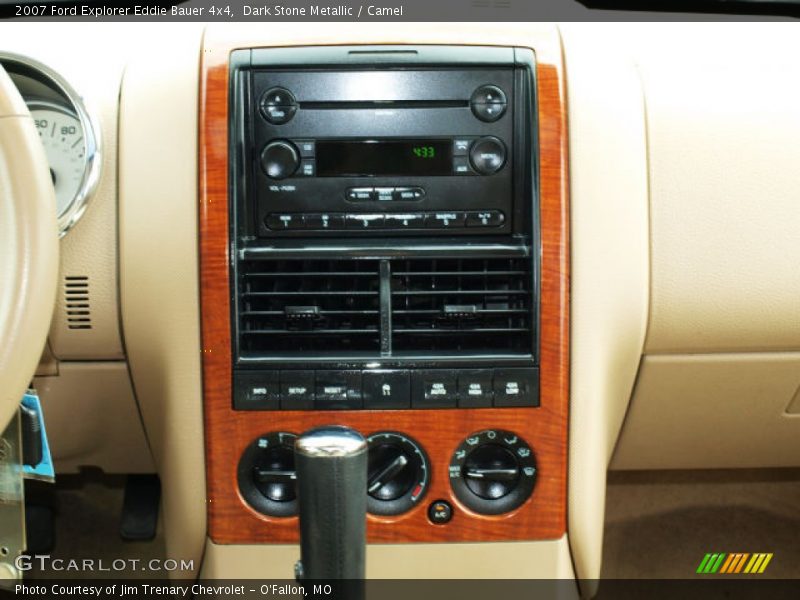 Dark Stone Metallic / Camel 2007 Ford Explorer Eddie Bauer 4x4
