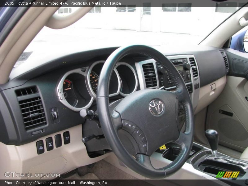 Pacific Blue Metallic / Taupe 2005 Toyota 4Runner Limited 4x4
