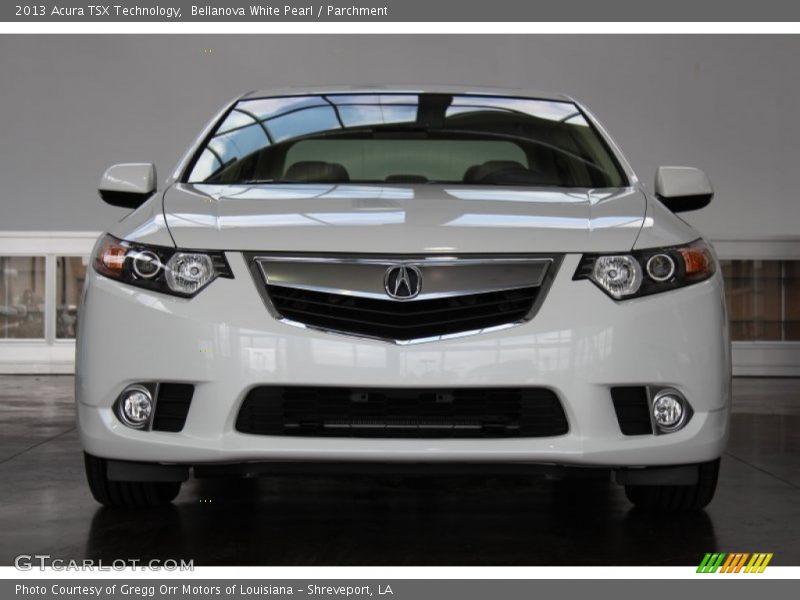 Bellanova White Pearl / Parchment 2013 Acura TSX Technology