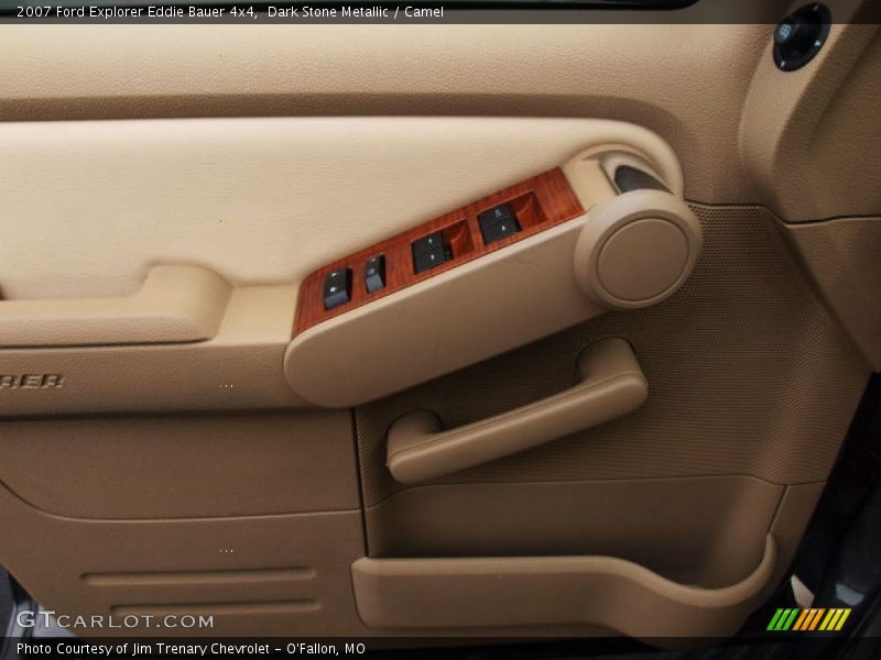 Dark Stone Metallic / Camel 2007 Ford Explorer Eddie Bauer 4x4