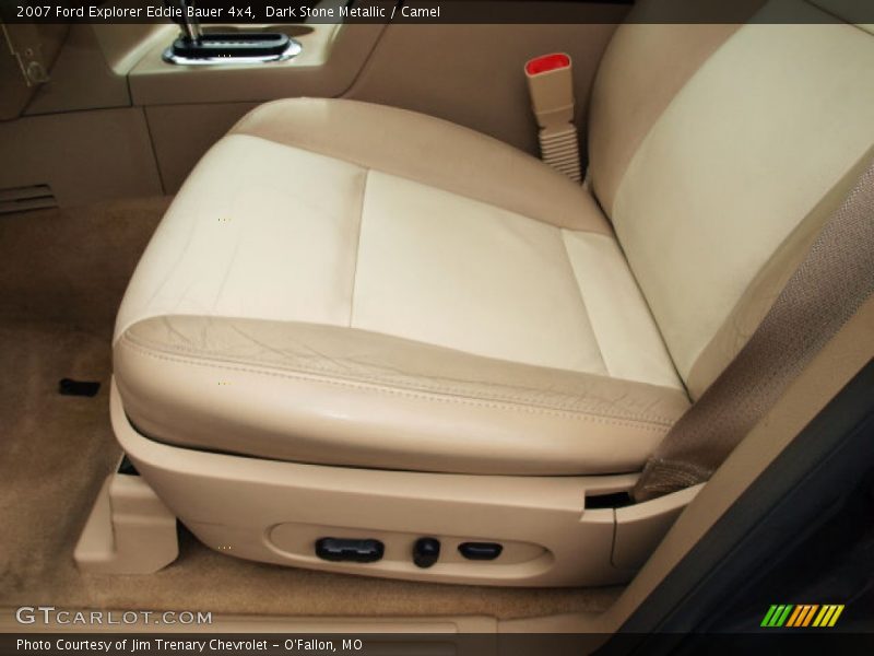 Dark Stone Metallic / Camel 2007 Ford Explorer Eddie Bauer 4x4