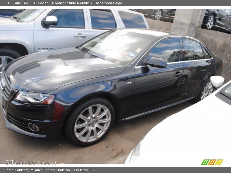 Moonlight Blue Metallic / Cardamom Beige 2012 Audi A4 2.0T Sedan