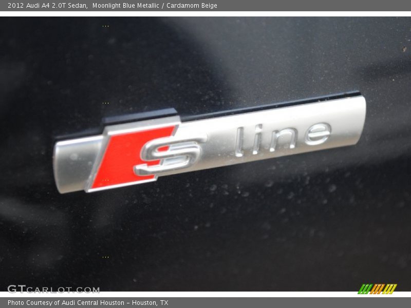 Moonlight Blue Metallic / Cardamom Beige 2012 Audi A4 2.0T Sedan