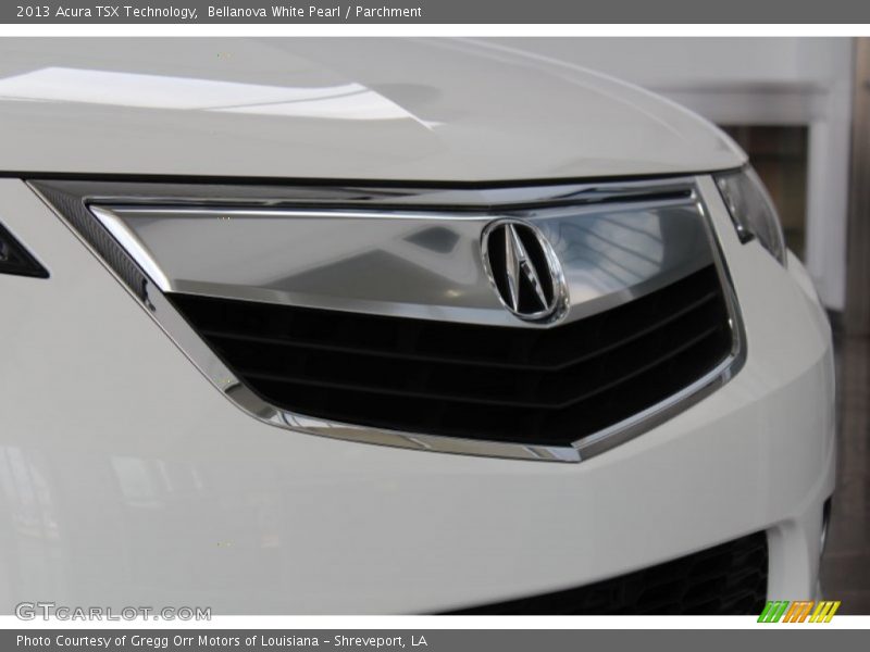 Bellanova White Pearl / Parchment 2013 Acura TSX Technology