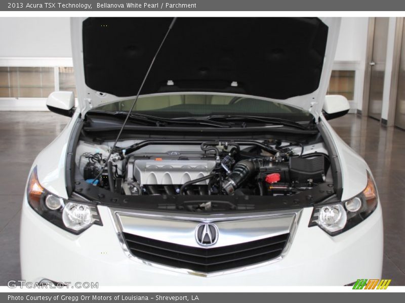 Bellanova White Pearl / Parchment 2013 Acura TSX Technology