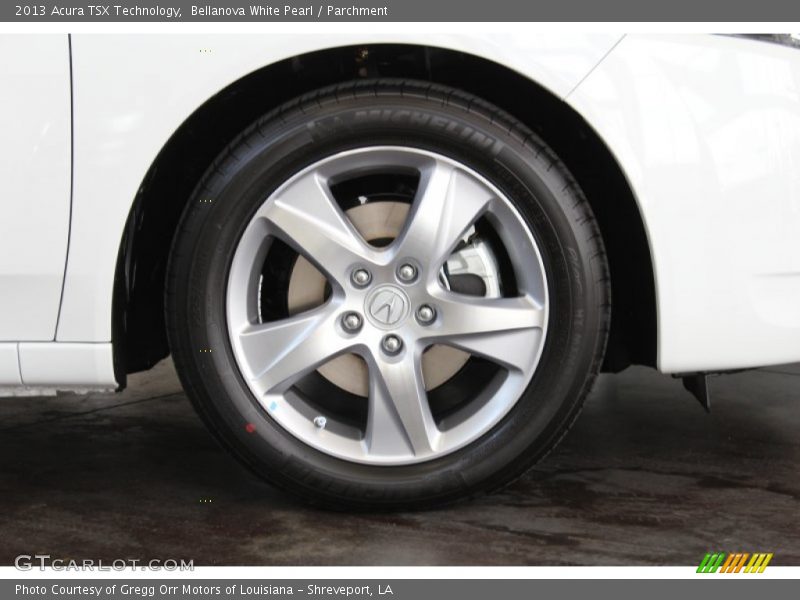 Bellanova White Pearl / Parchment 2013 Acura TSX Technology