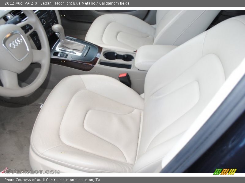 Moonlight Blue Metallic / Cardamom Beige 2012 Audi A4 2.0T Sedan