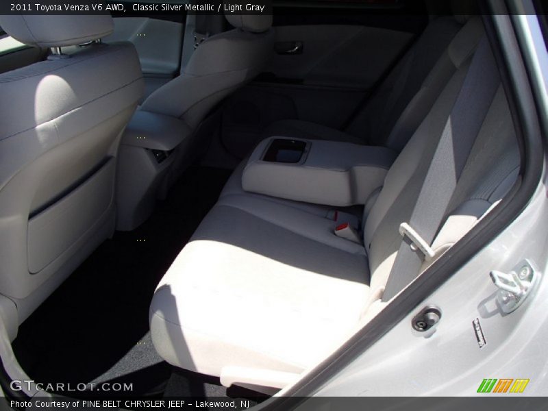 Classic Silver Metallic / Light Gray 2011 Toyota Venza V6 AWD