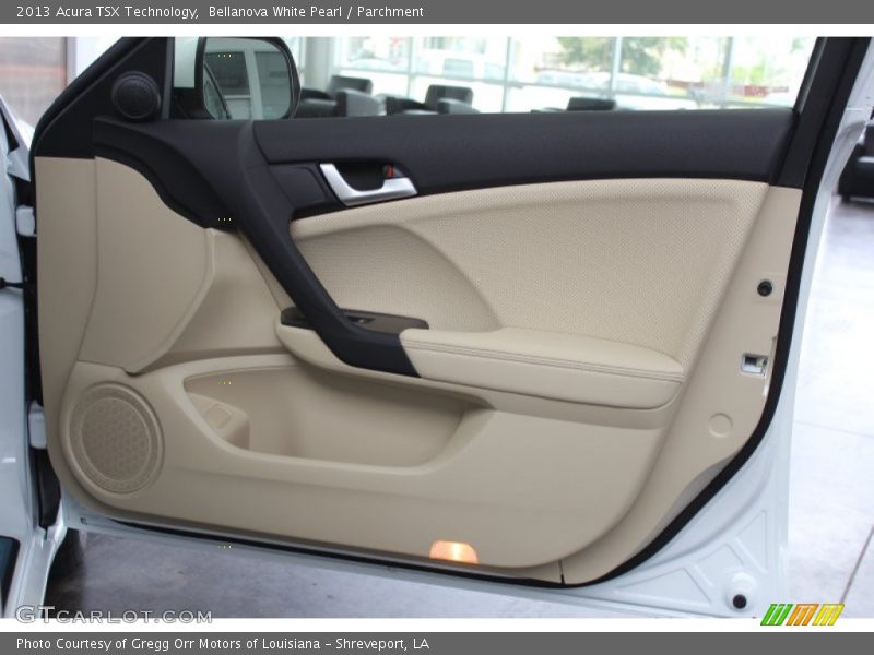 Bellanova White Pearl / Parchment 2013 Acura TSX Technology