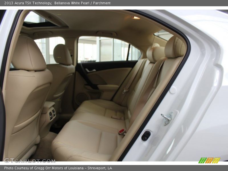 Bellanova White Pearl / Parchment 2013 Acura TSX Technology
