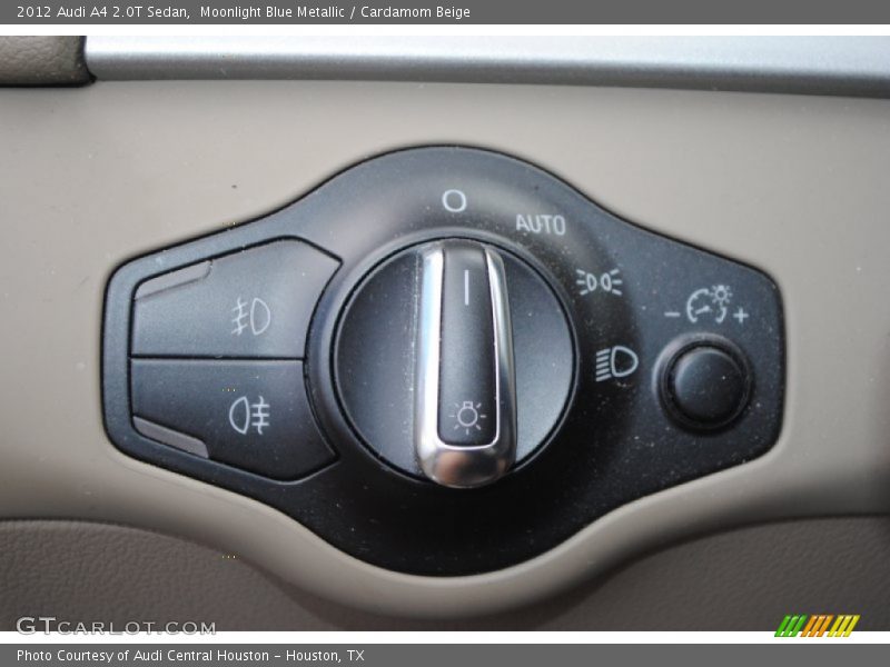 Moonlight Blue Metallic / Cardamom Beige 2012 Audi A4 2.0T Sedan