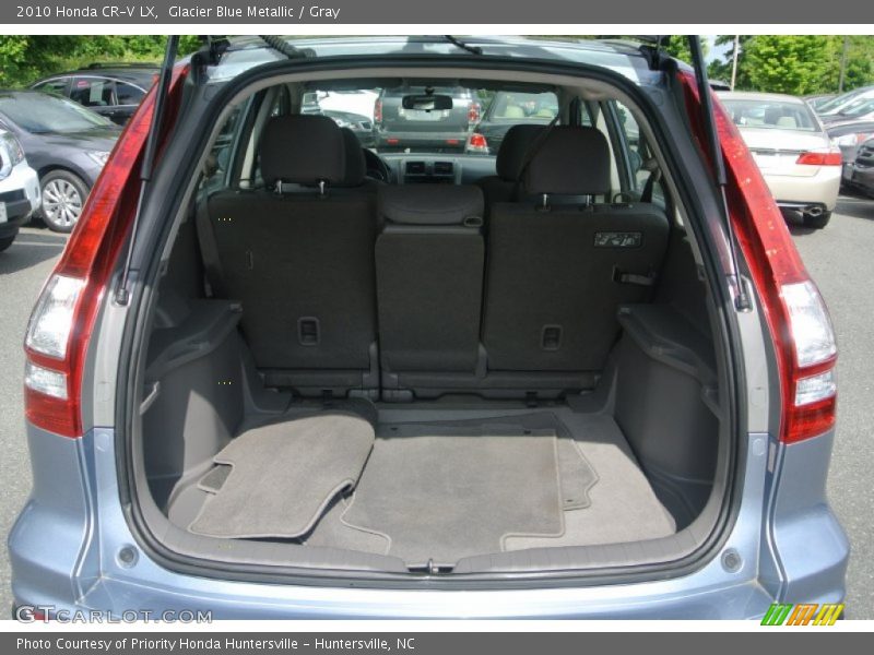 Glacier Blue Metallic / Gray 2010 Honda CR-V LX
